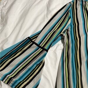 Boho Bell Sleeve blouse size L